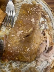 To complain about this Sunday lunch?