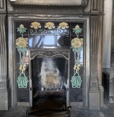 Renovating fireplaces - but what colour walls?