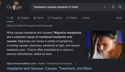I think I have a brain tumour 