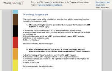 Is this legal? Barts Health NHS recruiting for a director of Operations who identifies as female