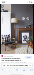 Empty fire surround - a stupid idea?