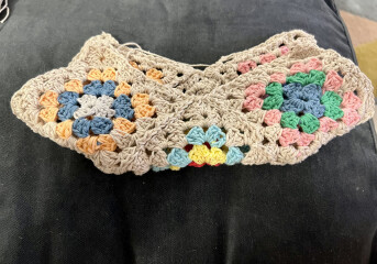 It's Crochet,  Knit & Natter 9: So Many Projects, So Little Time. (Oh well - I almost made it rhyme!)