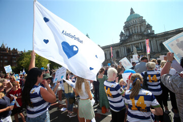 To show you what a few traffic-stopping Mumsnetters got up to in the sun today?