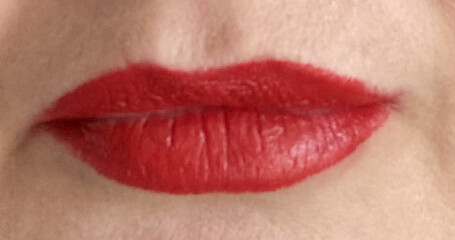 Proper red lipstick