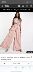 Dress with trouser legs