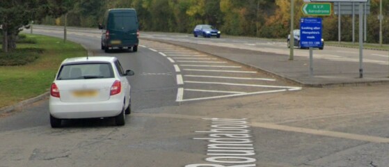 Who was in the right lane? Picture included