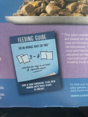 I've not been feeding my cat enough