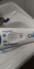 Faint pregnancy line 