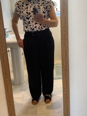Honest opinion on these wide leg trousers?