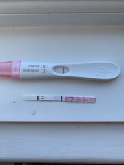 Can’t believe it! Show me your 9dpo lines 👀