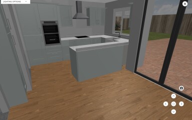 It’s another kitchen layout one!