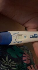 Clear blue evap line