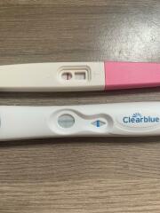 Pregnancy test results??