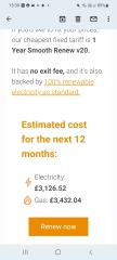 Is this a good fixed rate? Electricity and gas