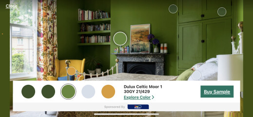 Help me find this lovely green paint!