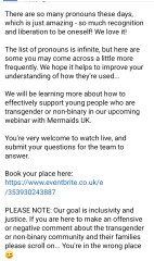 Charities targeting SEND children with gender identity