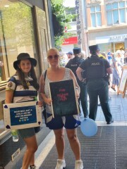 To show you what a few traffic-stopping Mumsnetters got up to in the sun today?