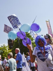 To show you what a few traffic-stopping Mumsnetters got up to in the sun today?