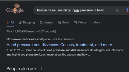 I think I have a brain tumour 