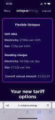 i have just fixed my energy tariff