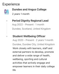 To think it's odd that our first 'Period Dignity Officer' is a man?