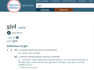 Merriam-Webster's dictionary: adult males can be girls, but boys are children. 