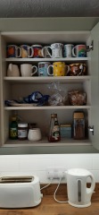 Kitchen worktops - clutter or essential items?