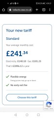 i have just fixed my energy tariff