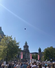 To show you what a few traffic-stopping Mumsnetters got up to in the sun today?