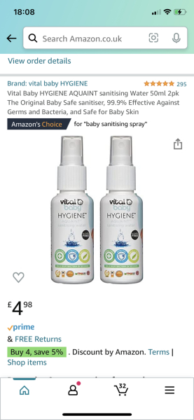 Antibacterial things for baby hands