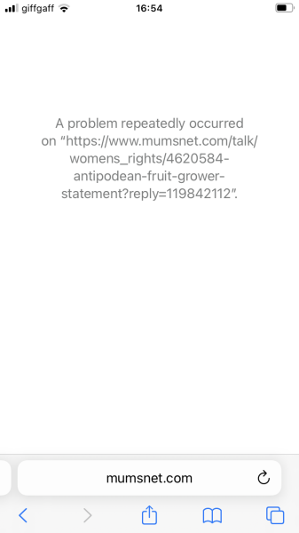 Long threads unreadable on iPhone