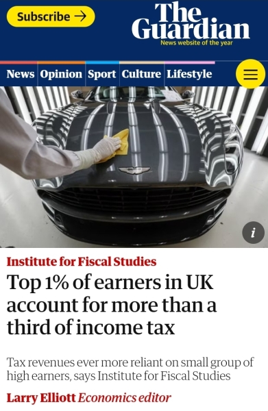 AIBU to believe rich people should contribute much more?