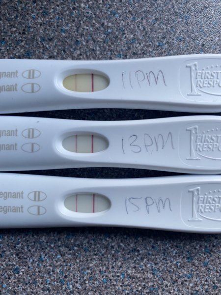 Am I having a chemical? Line progression pics