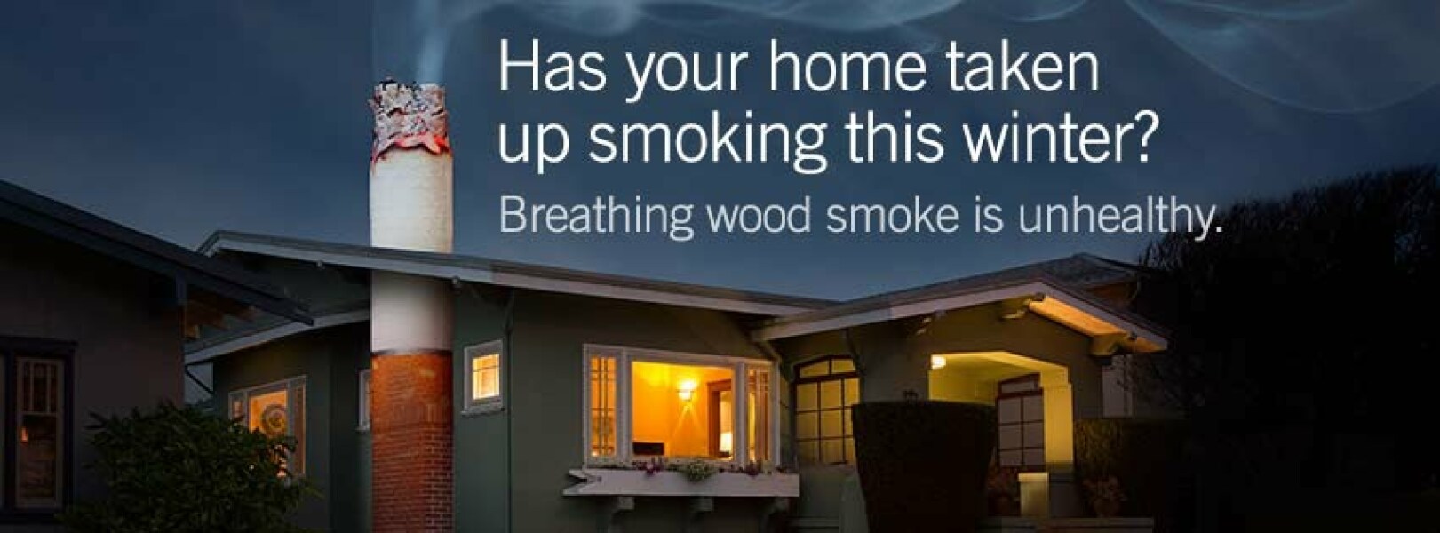 Pollution from wood burning 