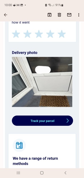 Missing/stolen parcel, new courier Evri.. what can I do?