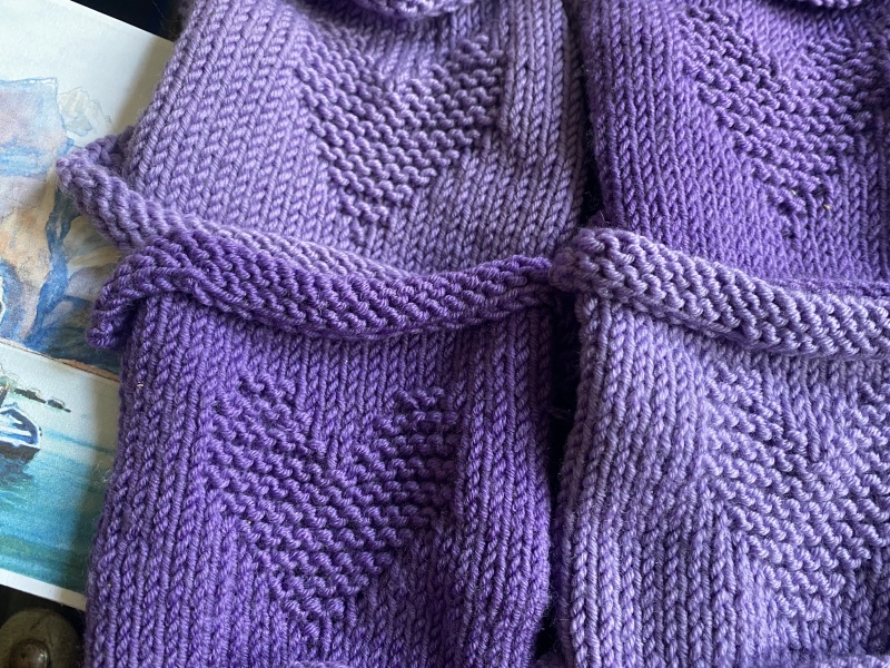 Woolly Hugs. A Blanket for lovely JungleZgok whose wonderful teenage son has died. 