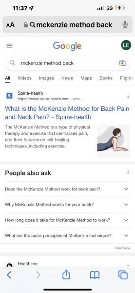 Re slipped disc