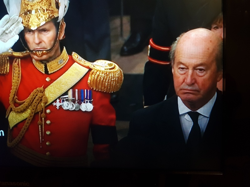 Who is this man at The Funeral?