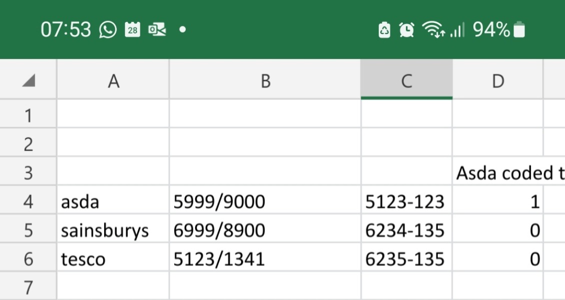 Can anyone help write excel nested if statement formula 