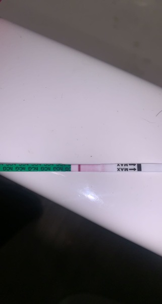 Two positive tests one negative 