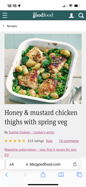 What's for dinner tonight?
