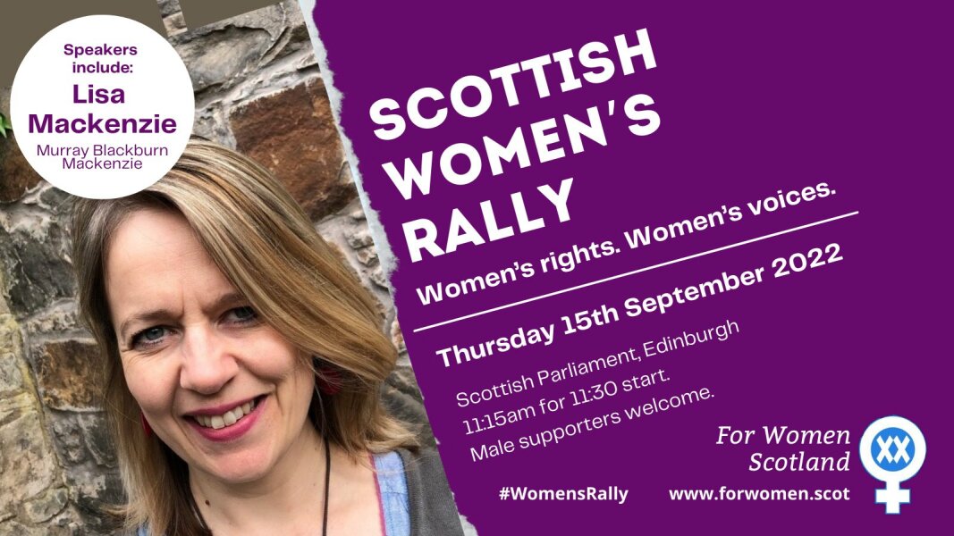 Women's Rights Protest in Scotland - 15th September