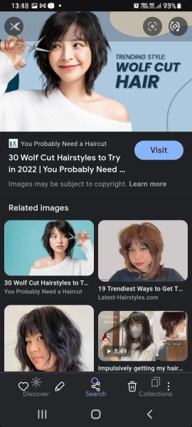 Social connotations of a blond bob