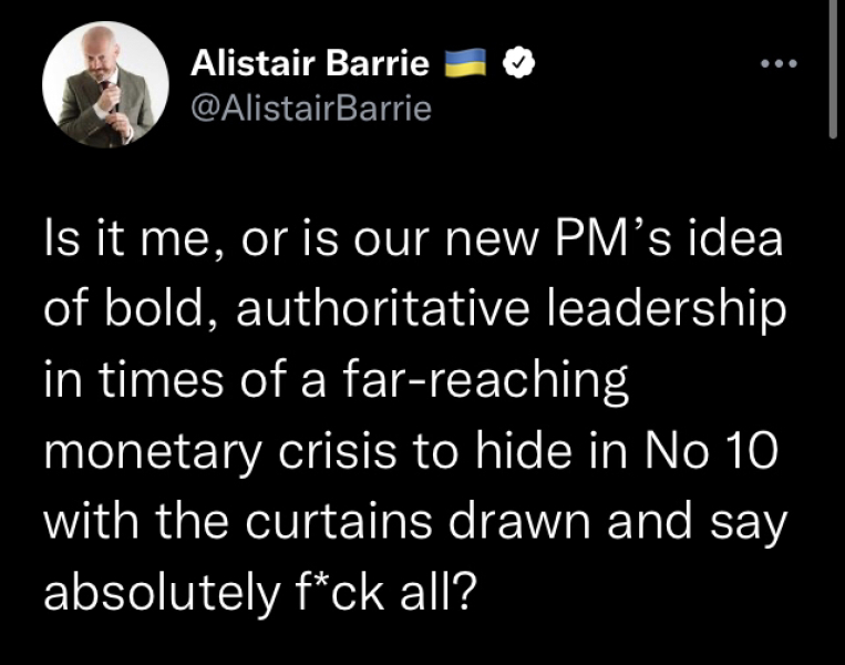 Is Liz Truss hiding?