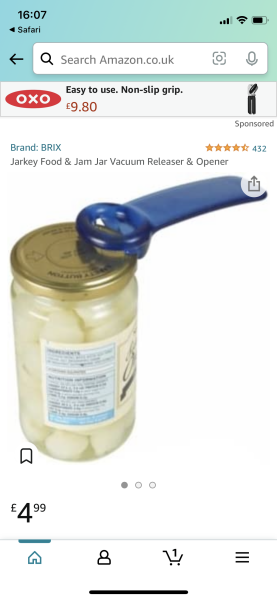 Do people open tricky jars by stabbing them with a knife? 