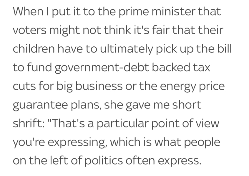 So taxes and stamp duty are going to be cut to ensure that we get economic growth...