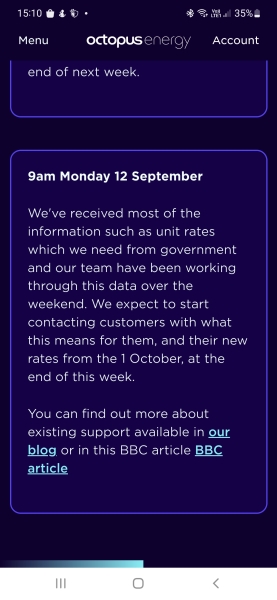 i have just fixed my energy tariff
