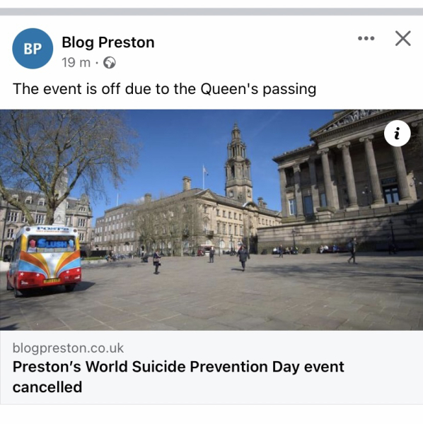 To be fed up with all the cancelled events and miserable feeling