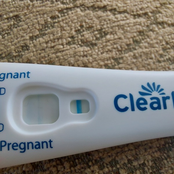 Faint positive Clear Blue