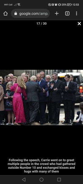 Carrie's dress today